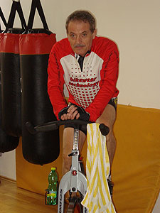 Martin Severa sportuje