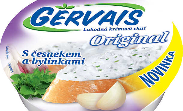 Gervais Original S česnekem a bylinkami