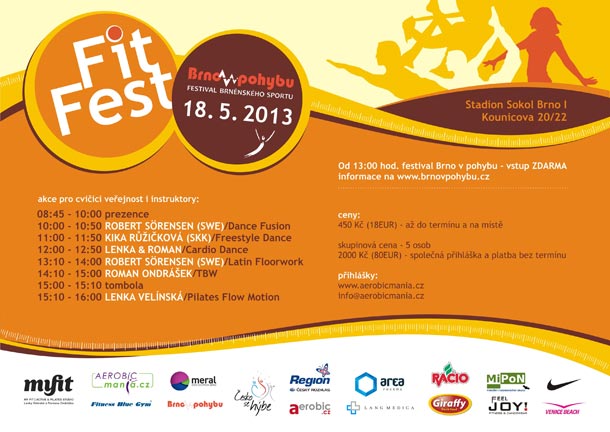FIT FEST 2013 - Robert Sorensen, Lenka Velínská, Roman Ondrášek, Kika Růžičková 