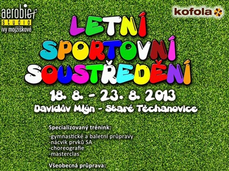 Letní sportovní soustředění