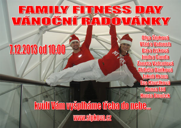 Vánoční radovánky ve Family fitness Olgy Šípkové