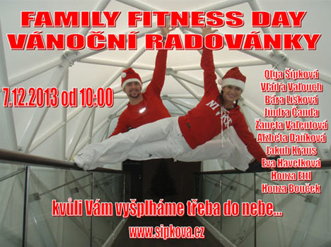 Vánoční radovánky ve Family fitness Olgy Šípkové Vánoční radovánky ve Family fitness Olgy Šípkové