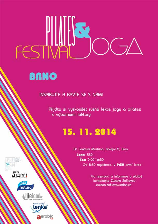 Pilates a joga festival v Brně