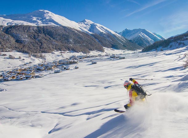 Italský zimní ráj Livigno zahájil zimní sezónu