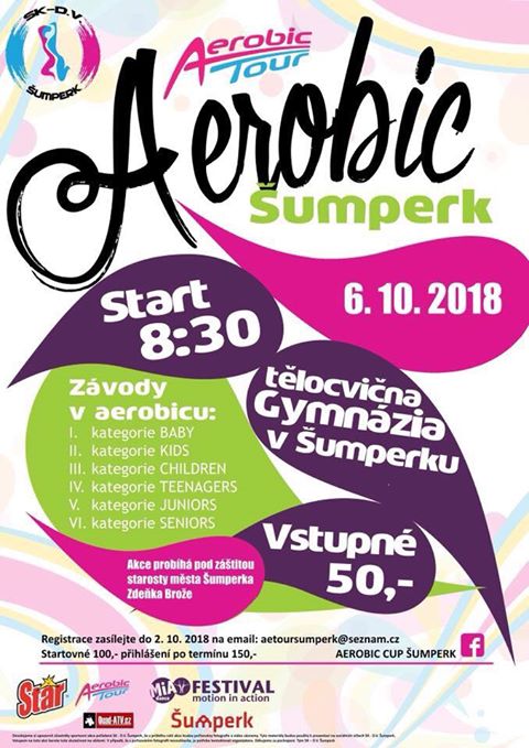 3. ročník závodů Aerobic Tour Šumperk